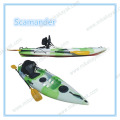 Пластиковая прогулочная спортивная лодка с видом на океан, сингл Sit On Top Kayak Fishing